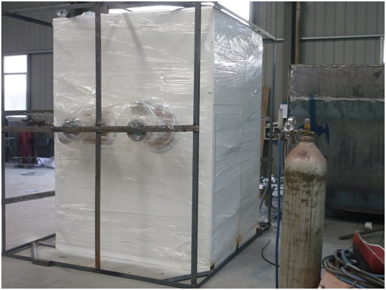 De kleine Cryogene Installatie 138KW, Lage Drukasu Installatie voor N2/O2 van de Luchtscheiding